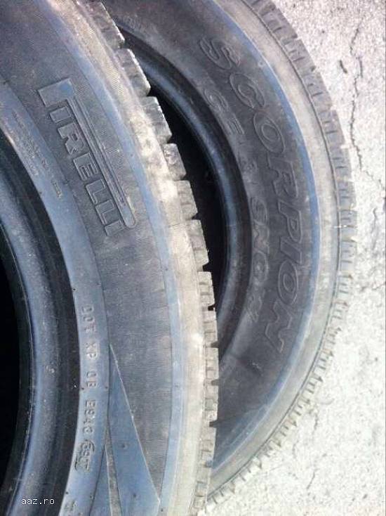 Anvelope iarna PIRELLI 275 55 R17 109H dot 3907 made in germany.