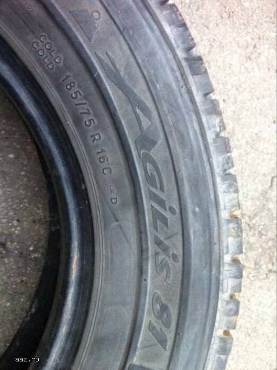 Anvelope all-season MICHELIN 185 75 R16C dot 2107 made in germany.
