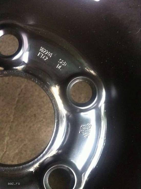 Janta tabla VW GOLF4 5*100 16inch 6,  5j et42 fab 03 made in germany.