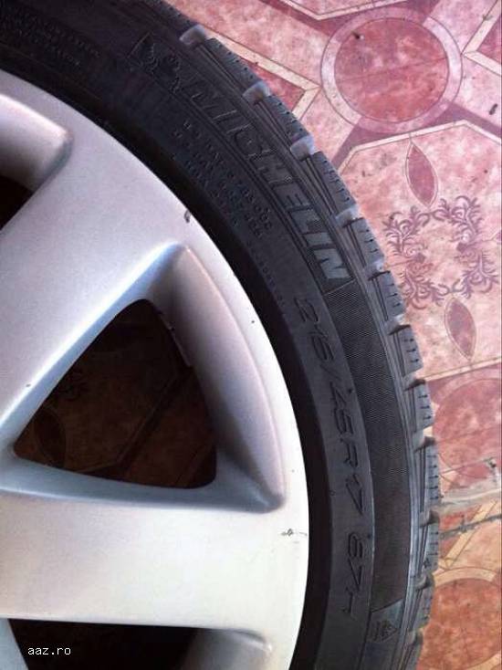 Set jante aliaj VW 5*112 17inch 7,  5j et35 fab 2005 made in germany.