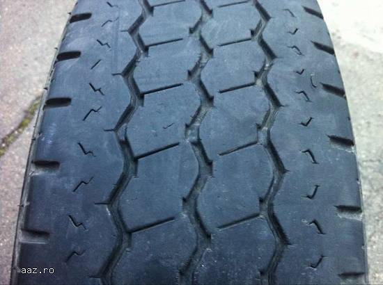Set anvelope vara BRIDGESTONE 185 75 R16C dot 1612 made in germany.