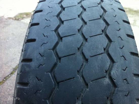 Set anvelope vara BRIDGESTONE 185 75 R16C dot 1612 made in germany.