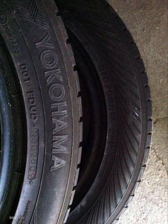 Anvelope iarna YOKOHAMA 215 55 R16 97V dot 2809 made in japan.