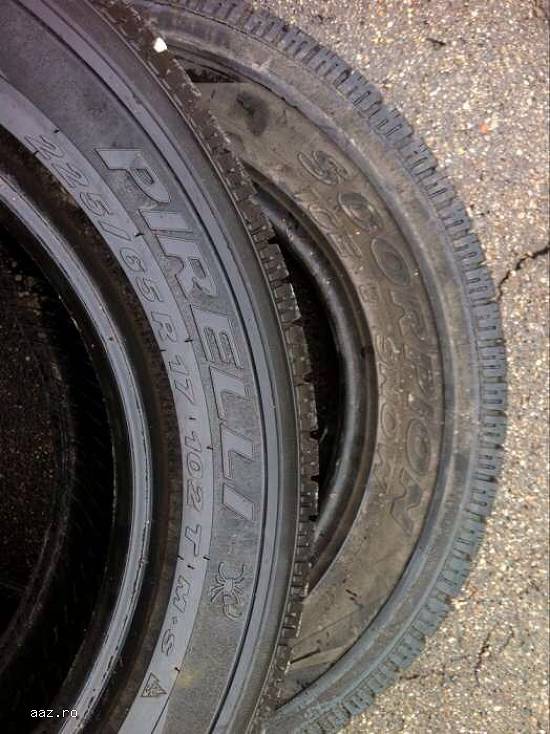 Anvelope iarna PIRELLI 225 65 R17 102T dot 3309 made in germany.