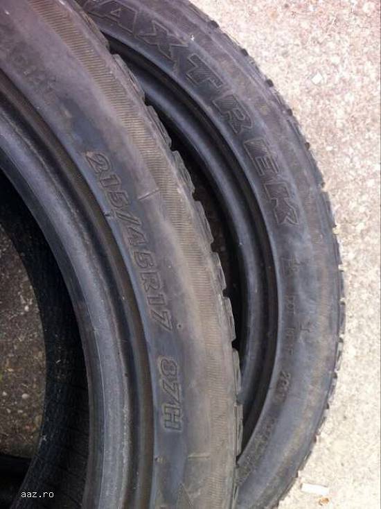 Anvelope iarna MAXTREK 215 45 R17 87H dot 2911 made in P.R.C