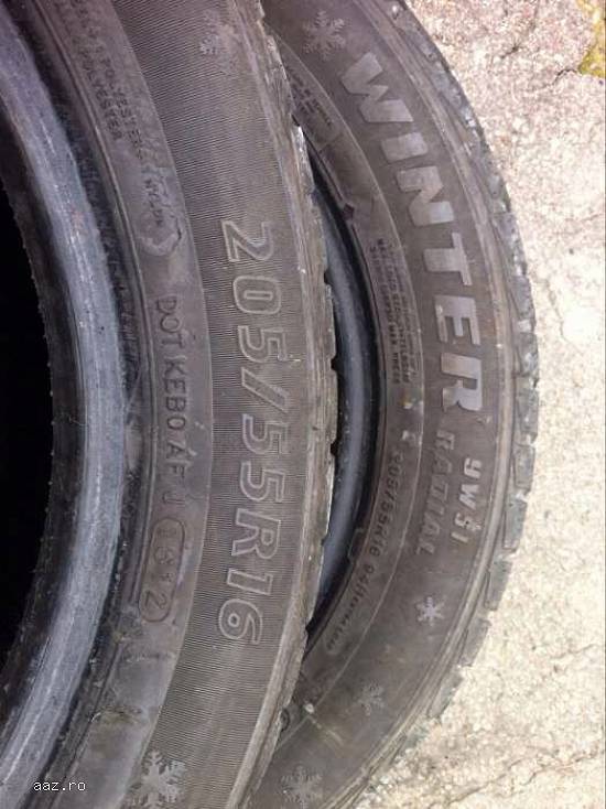 Anvelope iarna JINYU 205 55 R16 94H dot 1612 made in china.