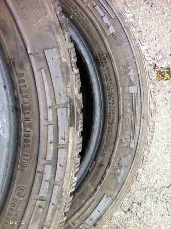 Anvelope iarna PIRELLI 195 65 R16C 104/102R dot 4710 made in germany.