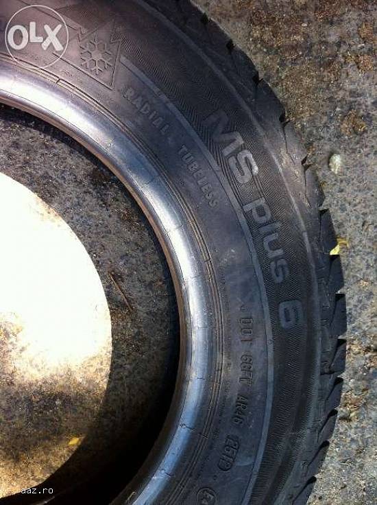 Anvelope iarna UNIROYAL 145 80 R13 75Q dot 2512 made in france.