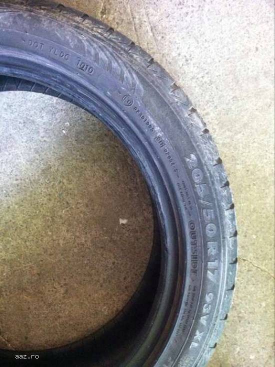 Anvelopa iarna NOKIAN 205 50 R17 93V dot 1010 made in finland.