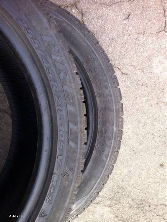 Set anvelope iarna PIRELLI 255 45 R20 105V dot 3108 made in germany.