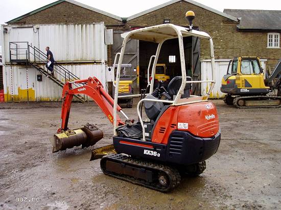 Mini excavator Kubota KX36-3