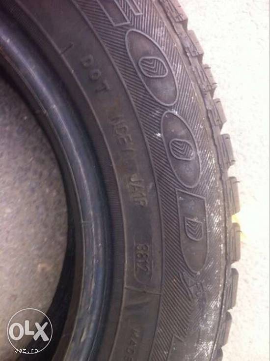 Anvelopa all-season GOODYEAR 155 70 R13 75T dot 3812 made in france.