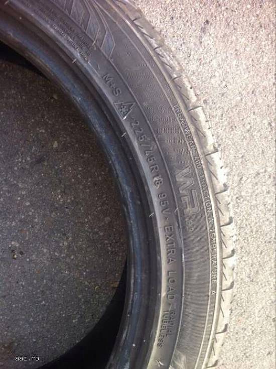 Anvelopa iarna NOKIAN 225 45 R18 95V dot 3709 made in finland.