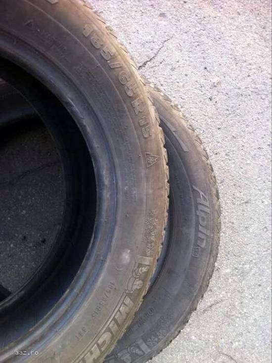 Anvelope iarna MICHELIN 185 65 R15 88T dot 5111 made in spain.