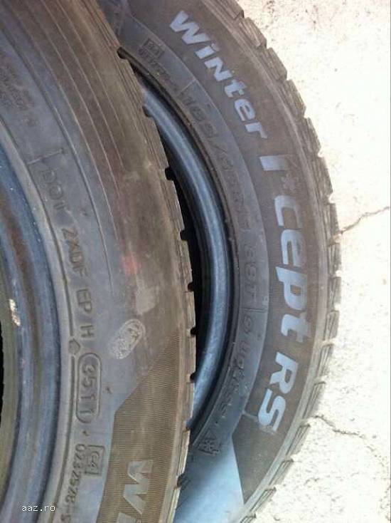 Anvelope iarna HANKOOK 185 65 R15 88T dot 3511 made in hungary.