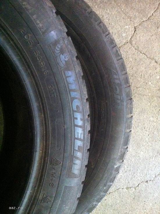 Anvelope iarna MICHELIN 205 55 R16 91T dot 5307 made in germany.