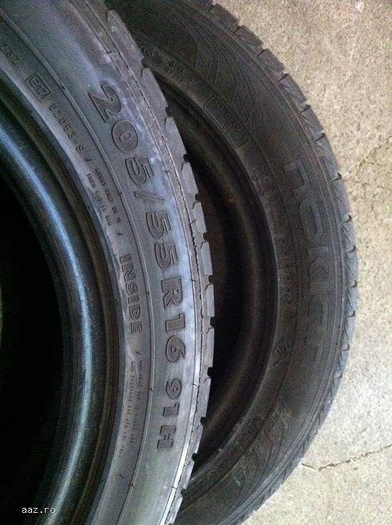 Anvelope iarna NOKIAN 205 55 R16 91H dot 3310 made in finland.