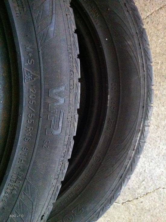 Anvelope iarna NOKIAN 205 55 R16 91H dot 3310 made in finland.
