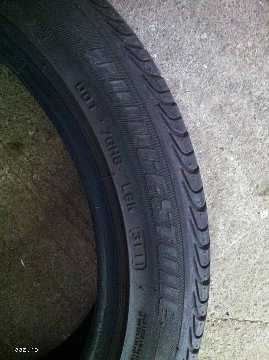 Anvelope vara BRIDGESTONE 225 45 R17 91W dot 3111 made in france.