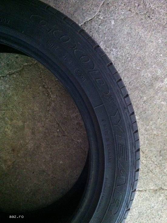 Set anvelope vara GOODYEAR 225 45 ZR17 91Y dot 5008 made in germany.
