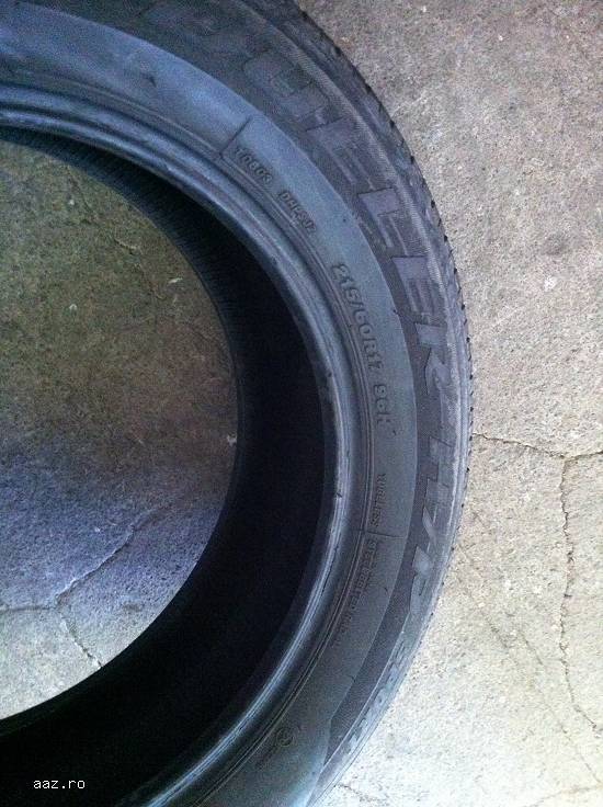 Set anvelope vara BRIDGESTONE 215 60 R17 96H dot 0712 made in japan.