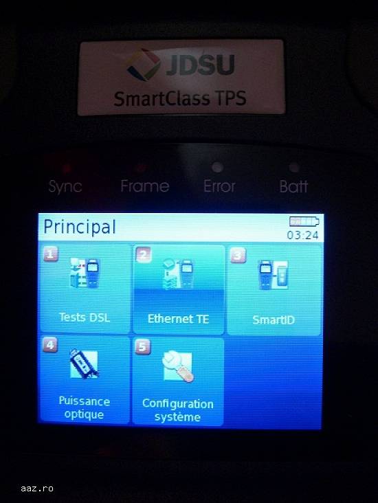 tester retea profesional dsl, adsl, tv, wireless, fibra etc