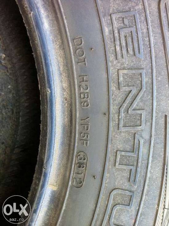 Anvelope all-season KUMHO 235 65 R17 104H dot 3812 made in korea.
