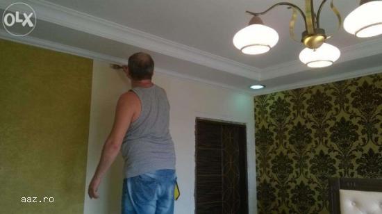Pret montaj  tapet cu model 20 lei mp