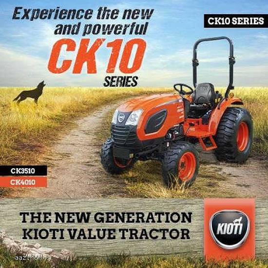 Tractor nou,    4x4 de 22CP; 26CP; 28CP 35CP si 45CP Kioti ,    Korea