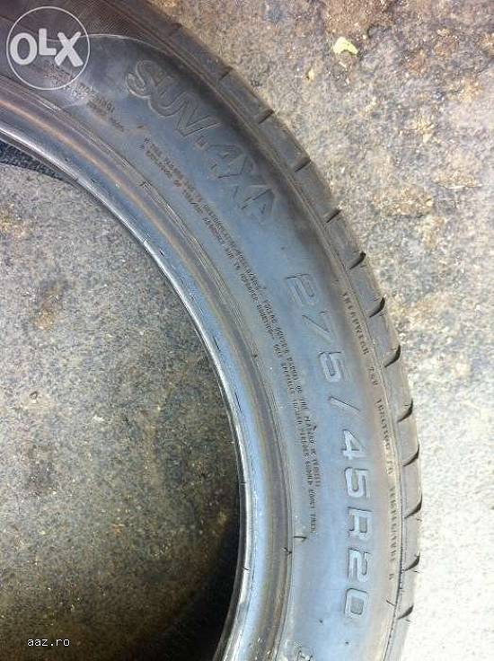 Anvelope vara GOODYEAR 275 45 R20 110W dot 0614 made in germany.