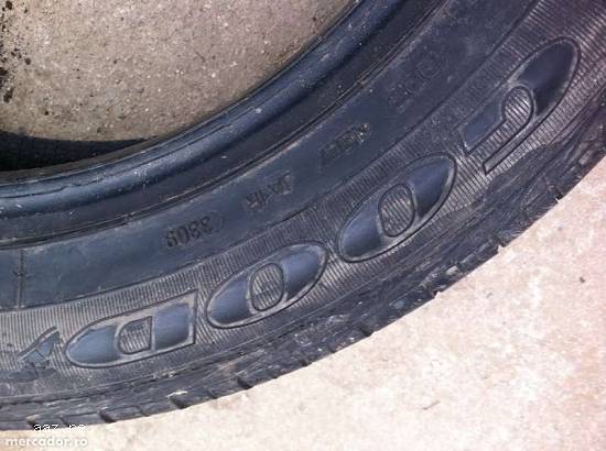 Anvelope vara GOODYEAR 235 55 R19 101W dot 3309 made in germany.