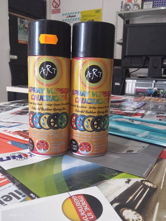 Spray vopsea cauciucata (plasti dip) diferite culori
