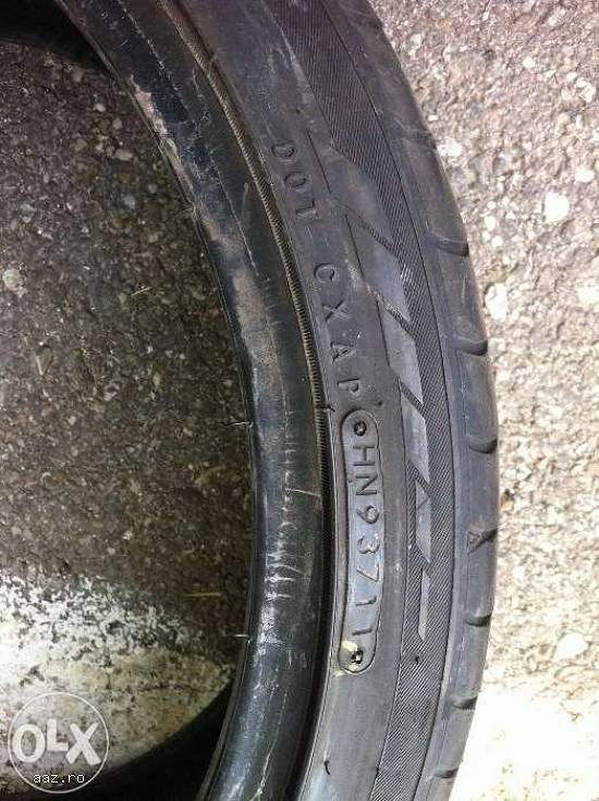 Anvelope vara TOYO 255 35 R19 96Y dot 3711 made in korea.