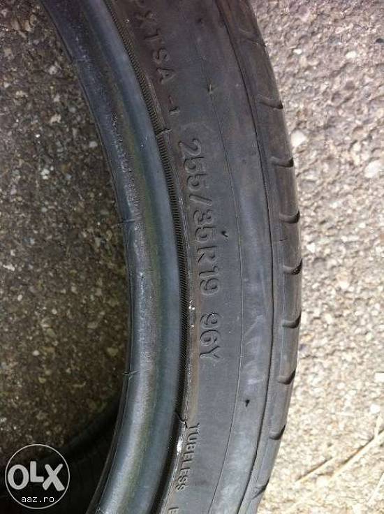 Anvelope vara TOYO 255 35 R19 96Y dot 3711 made in korea.