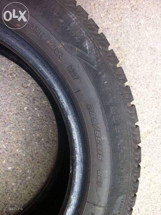 Anvelope vara FULDA 205 55 R15 88V dot 0207 made in slovenia.