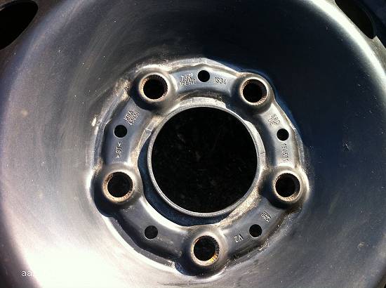 Set jante tabla BMW 5*120 16inch 7j is34 fab 2006 made in germany.