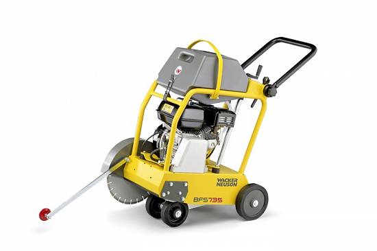 Taietor asfalt si beton Wacker Neuson