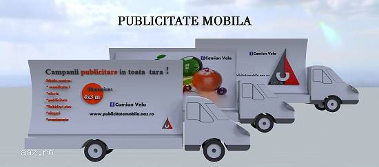Publicitate mobilla  Serviciul 24 Parking