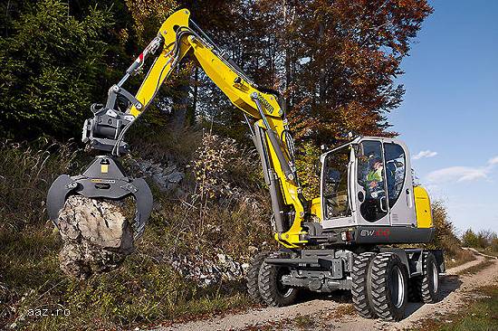 Excavator pe roti Wacker Neuson