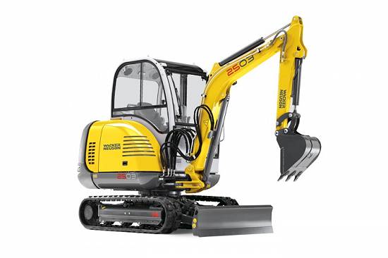 Excavator pe senile Wacker Neuson