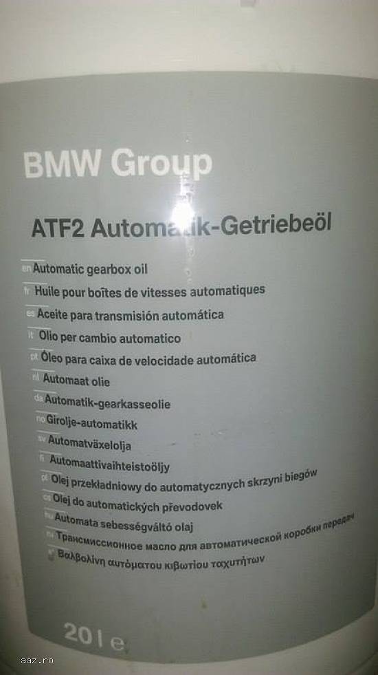 revizie ulei cutie BMW