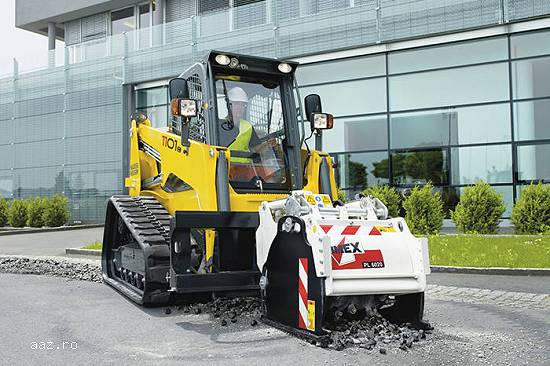 Mini incarcator frontal pe senile Wacker Neuson