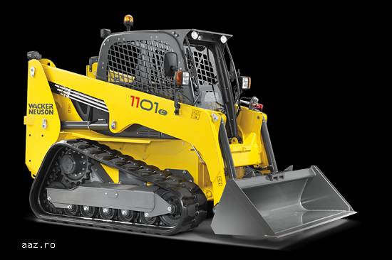 Mini incarcator frontal pe senile Wacker Neuson