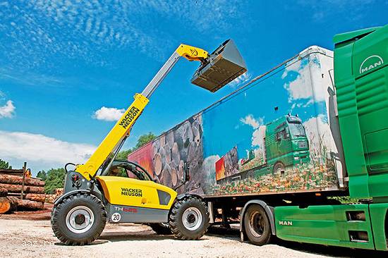 Incarcator telescopic Wacker Neuson