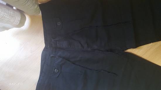 Pantaloni Zara negri,  L