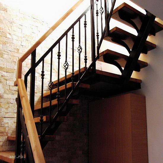 Scari interioare,  la comanda modele deosebite Timisoara