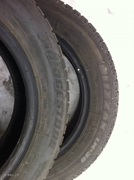 Anvelope iarna BRIDGESTONE 155 65 R14 75T dot 2809 made in spain.