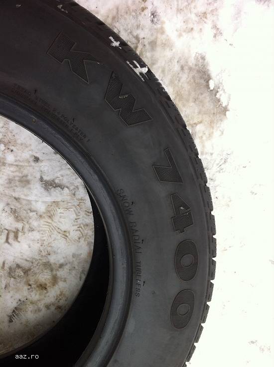 Set anvelope iarna KUMHO 205 65 R15 94H dot 2708 made in korea.