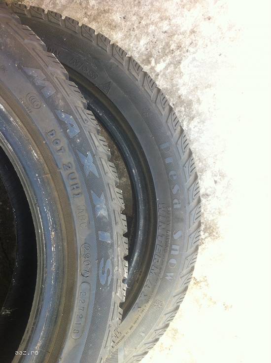 Anvelope iarna MAXXIS 175 55 R15 77T dot 2907 made in china.