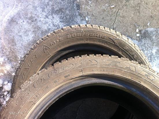 Anvelope iarna GOODYEAR 205 55 R16 91H dot 1009 made in slovenia.